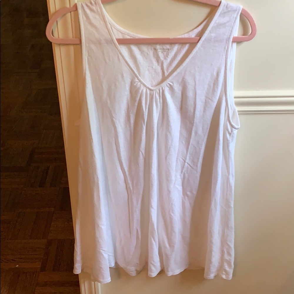 eileen fisher white tank